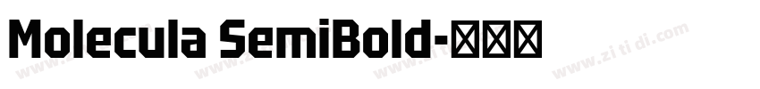 Molecula SemiBold字体转换 Molecula SemiBold字体转换